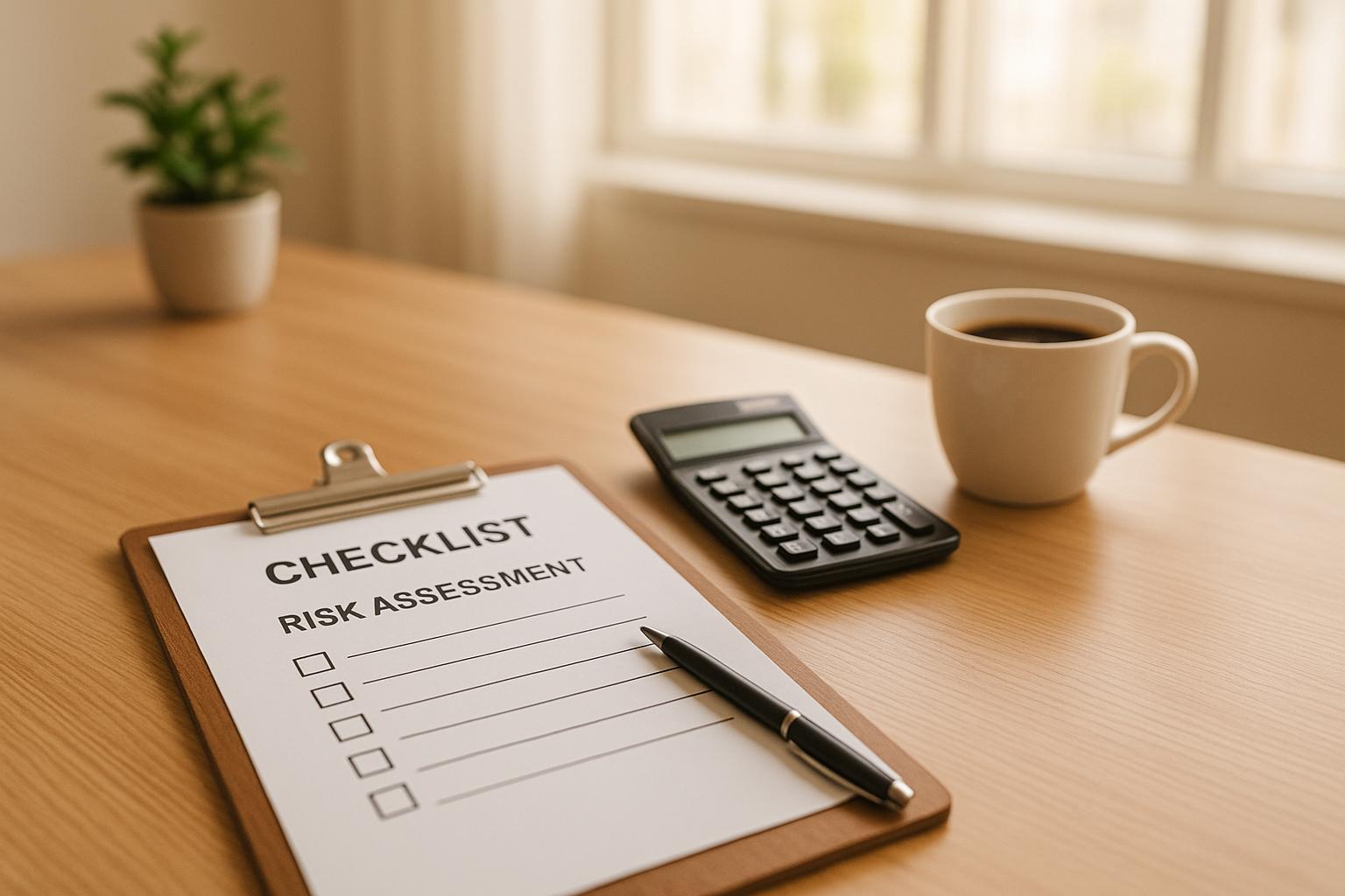 Checklist: Risk Assessment Steps for Lower Insurance Costs