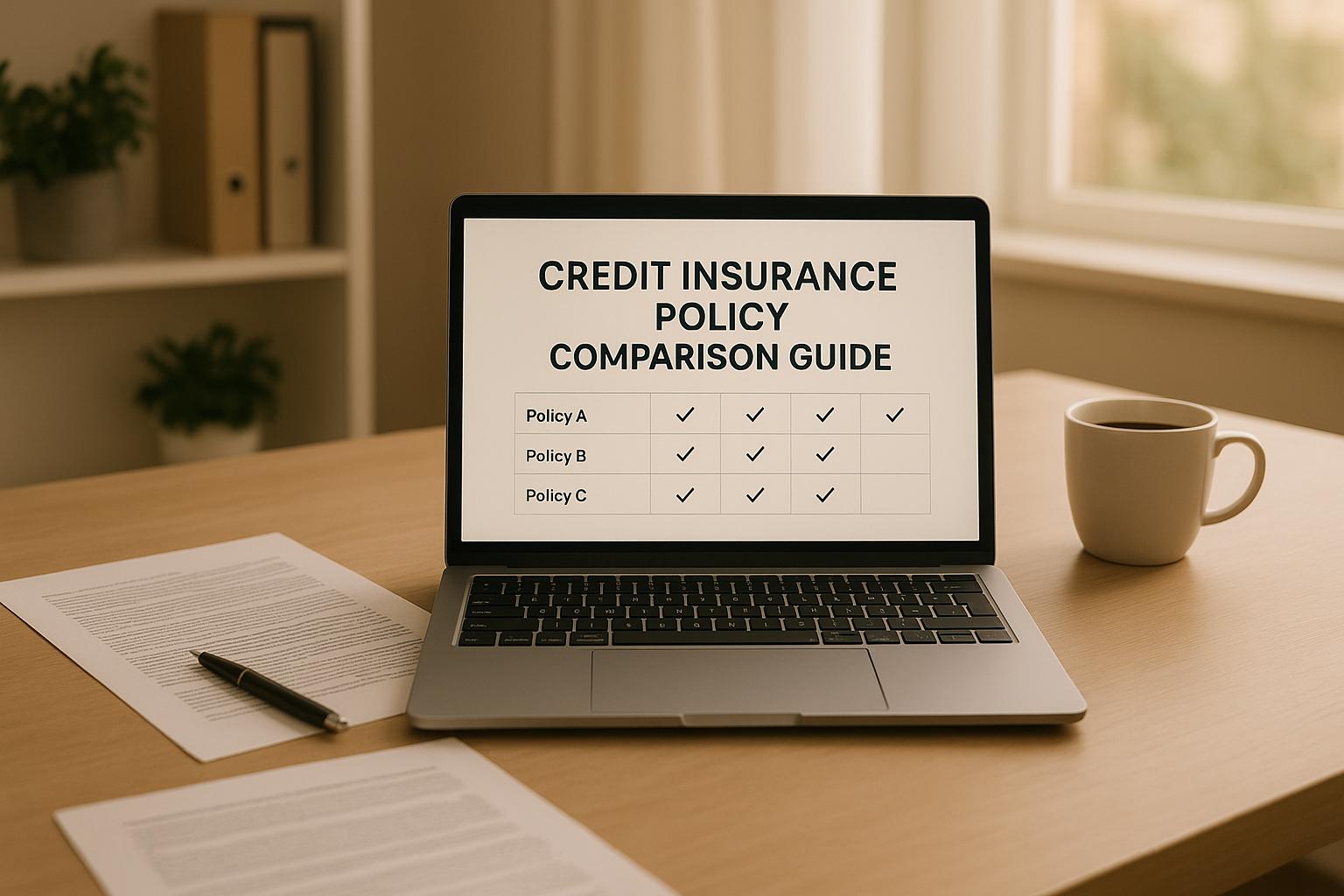 Credit Insurance Policy Comparison Guide