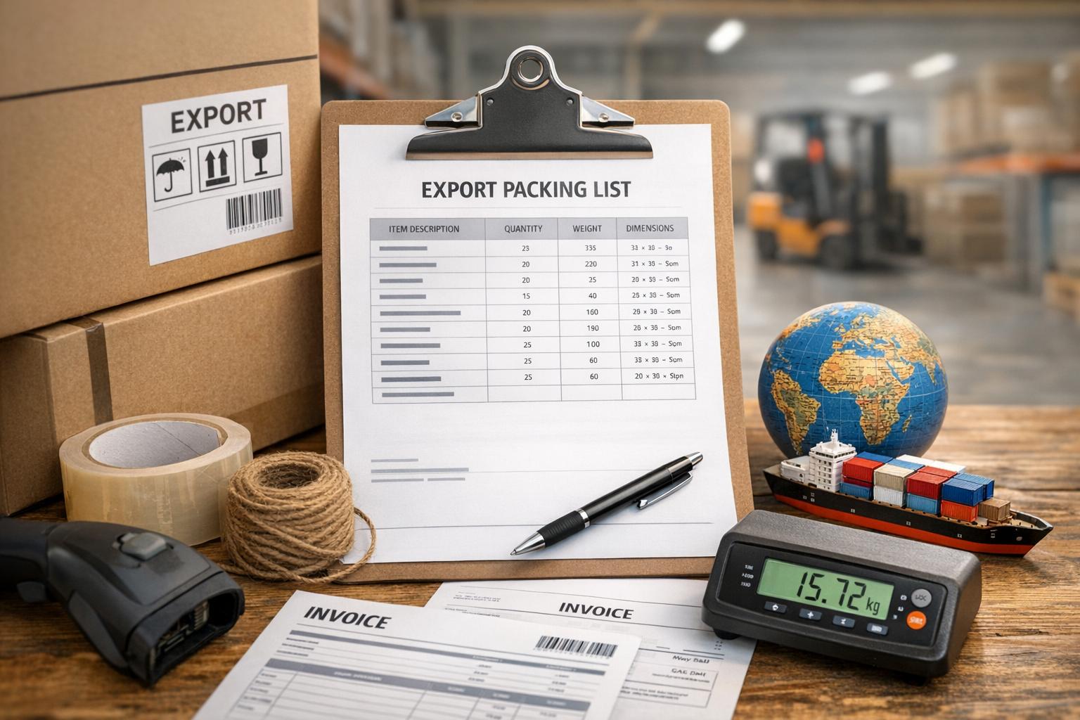 Export Packing List for Cross-Border Trade: Best Practices