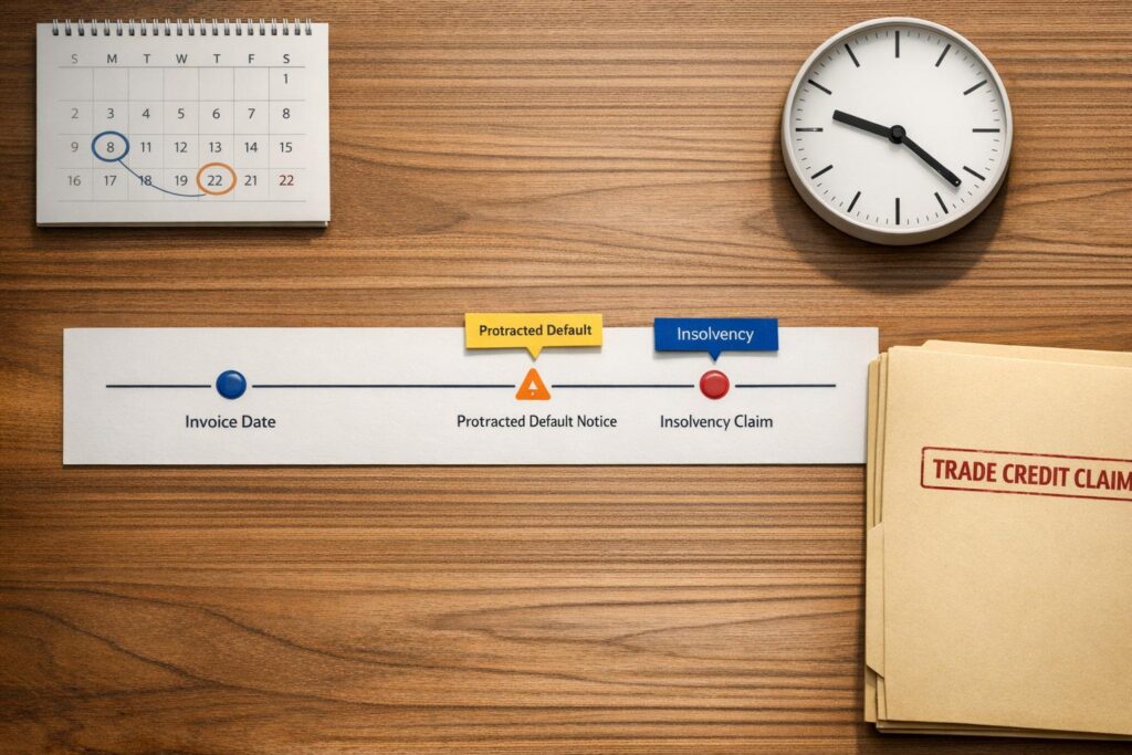 Trade Credit Claims: Notification Timeline Guide